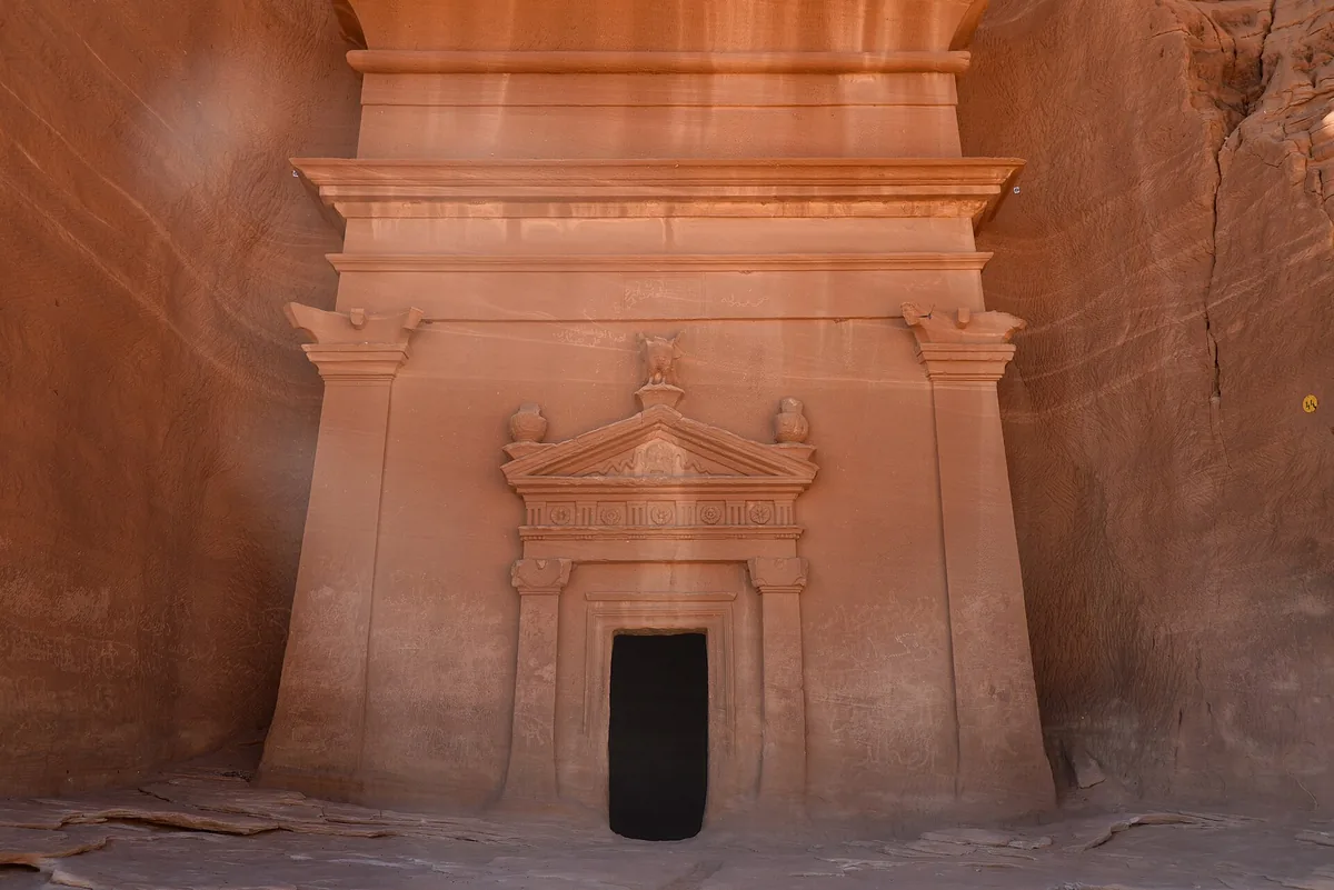 Hegra (Mada'in Salih) Nabataean tombs near AlUla, Saudi Arabia