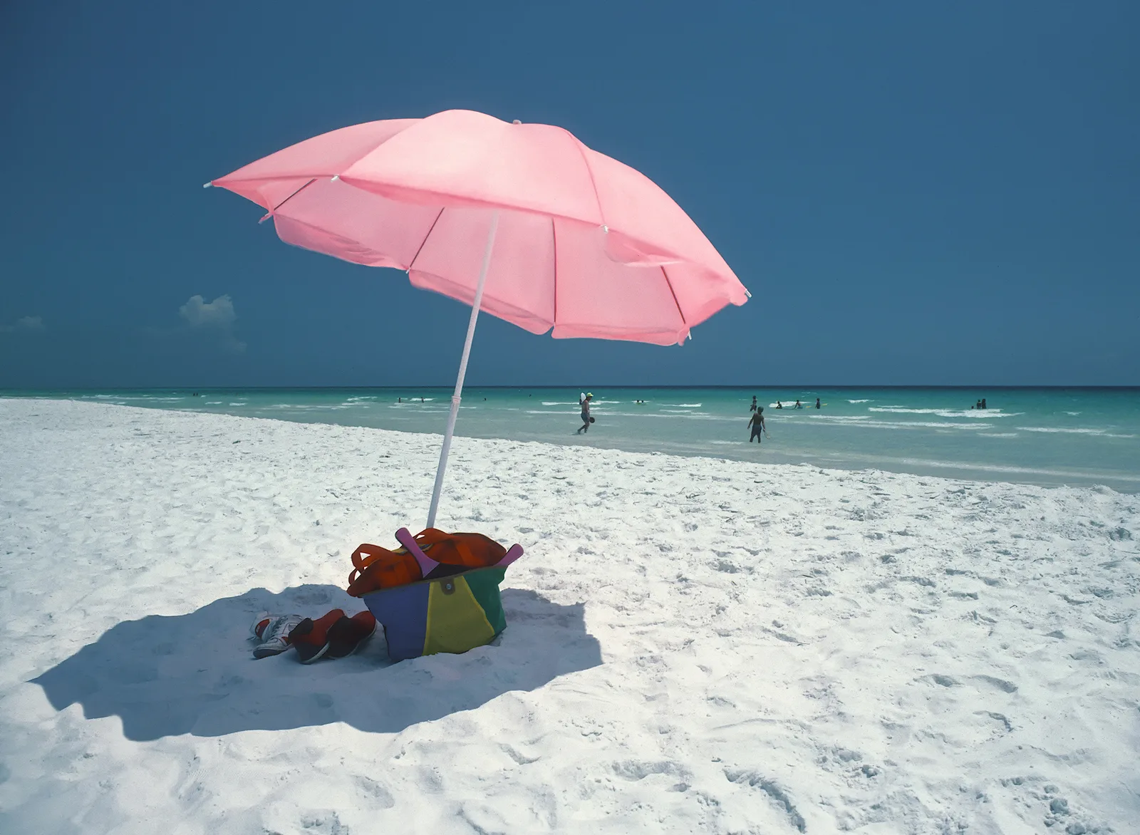 Beach of Seaside in Walton County in Florida Panhandle — 30A airbnb marketing