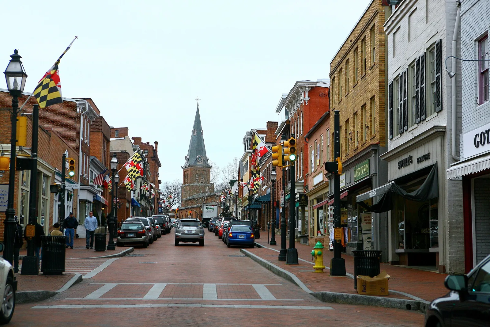 Some Annapolis Commercial Strip — Annapolis Maryland City Dock