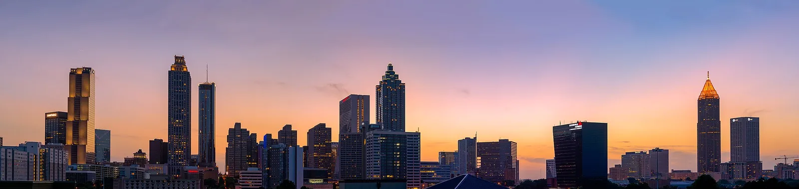 Atlanta Downtown Skyline — Atlanta airbnb marketing