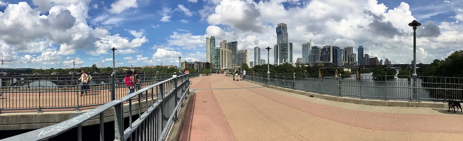 Pfluger Pedestrian Bridge — Austin airbnb marketing