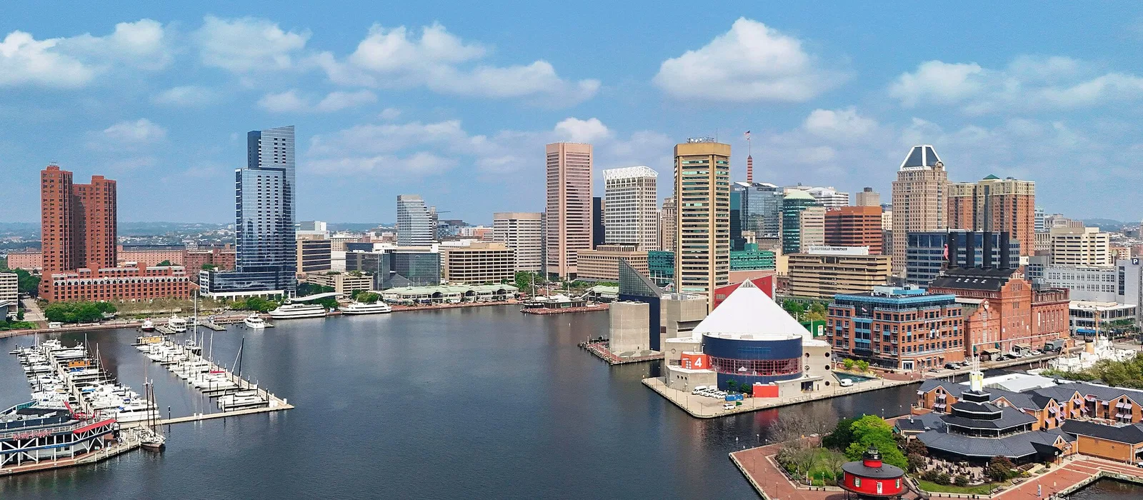 Baltimore, Maryland skyline — Baltimore airbnb marketing