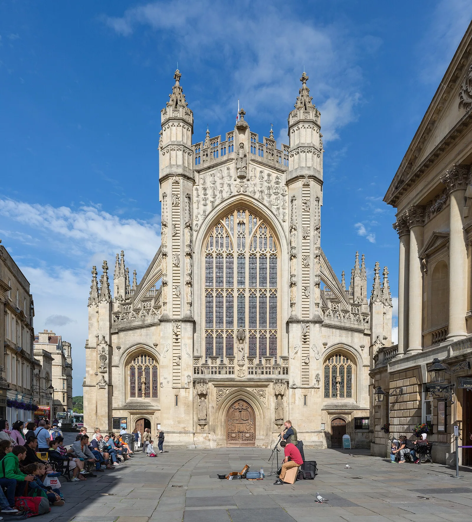 Bath Abbey Exterior, Somerset, UK Diliff — Bath airbnb marketing
