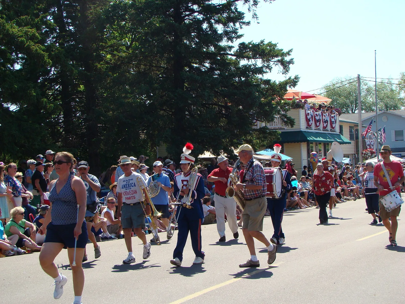 Madeline Island Parade — Bayfield airbnb marketing