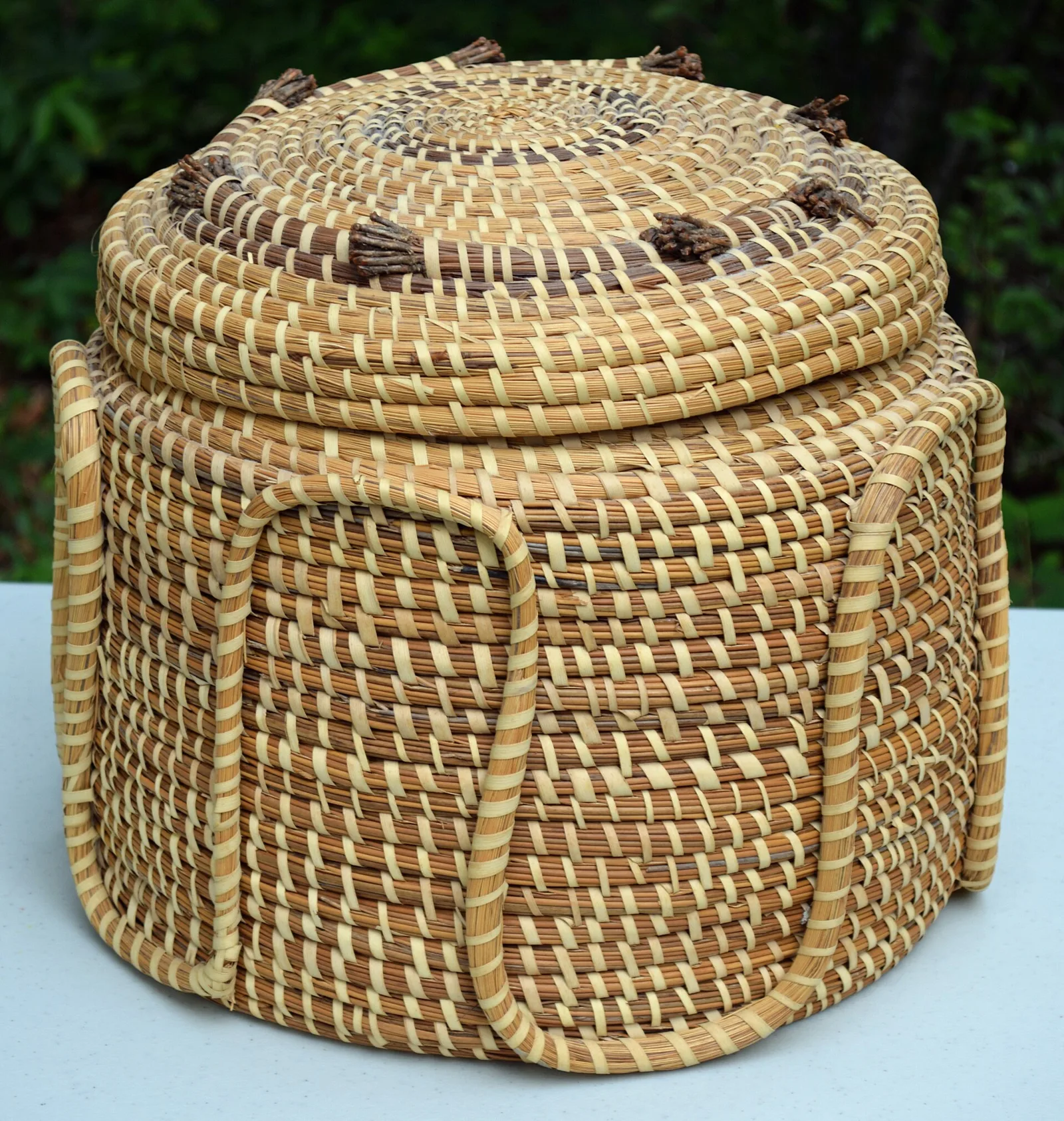 Gullah basket — Beaufort airbnb marketing