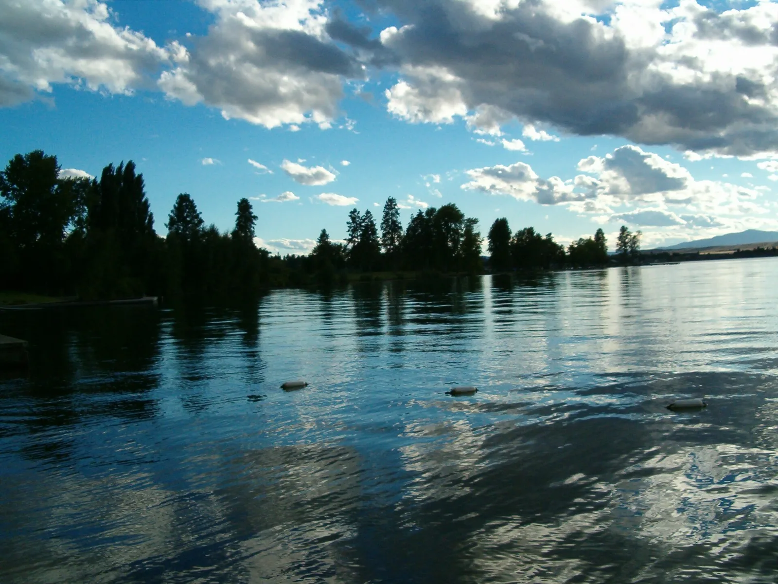 CloudsAndLakeInMontana — Bigfork airbnb marketing