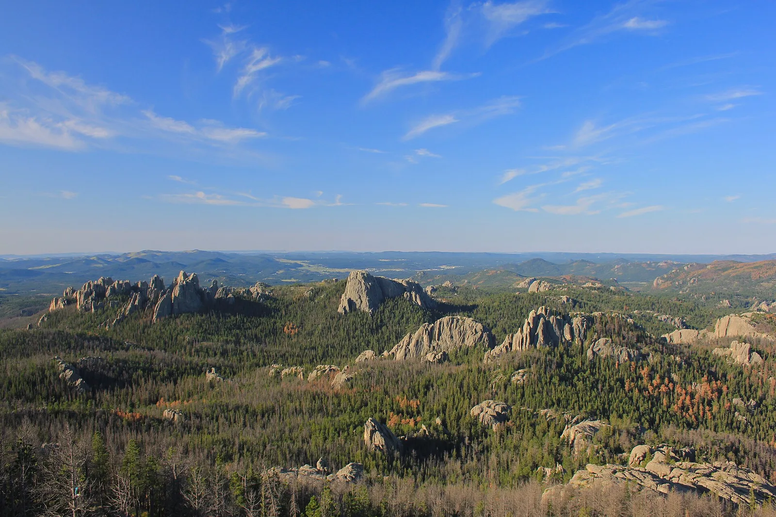 Black Hills from Harney Peak — The Black Hills airbnb marketing
