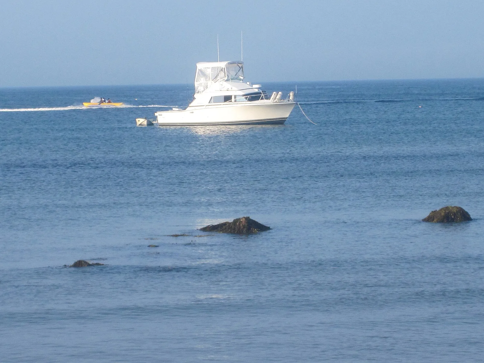 Boating Off Block Isalnd IMG — Block Island Rhode Island