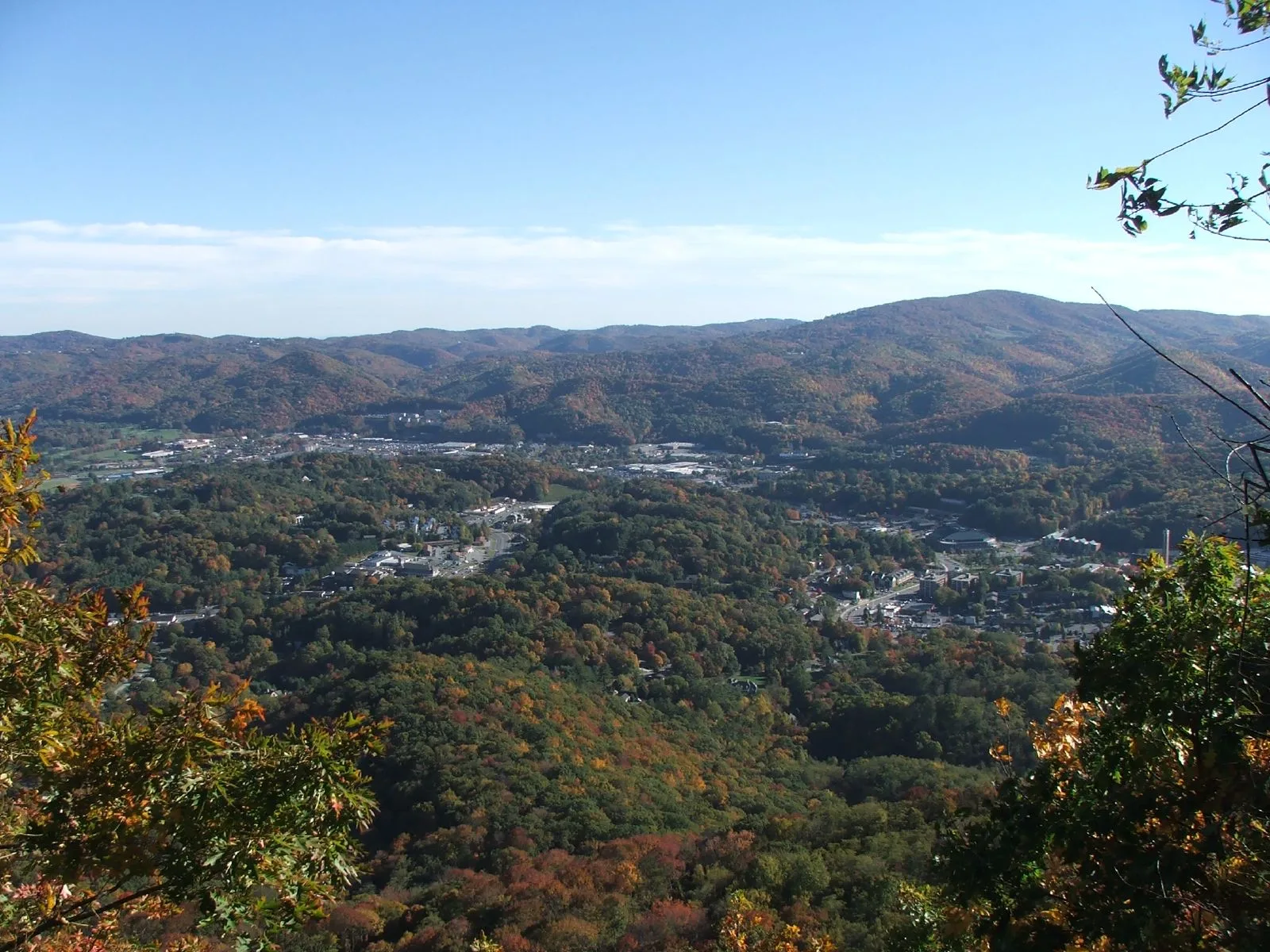 Boone NC aerial — Boone & Blowing Rock airbnb marketing