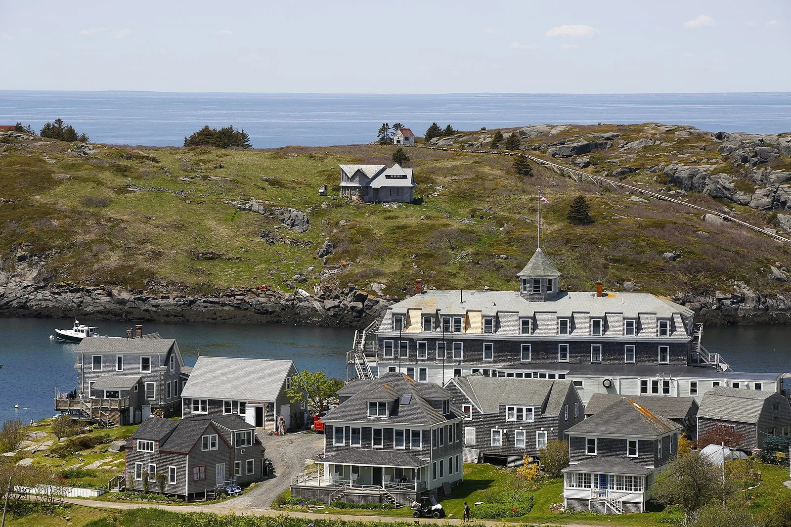 View from Monhegan Island 2 — Boothbay Harbor airbnb marketing