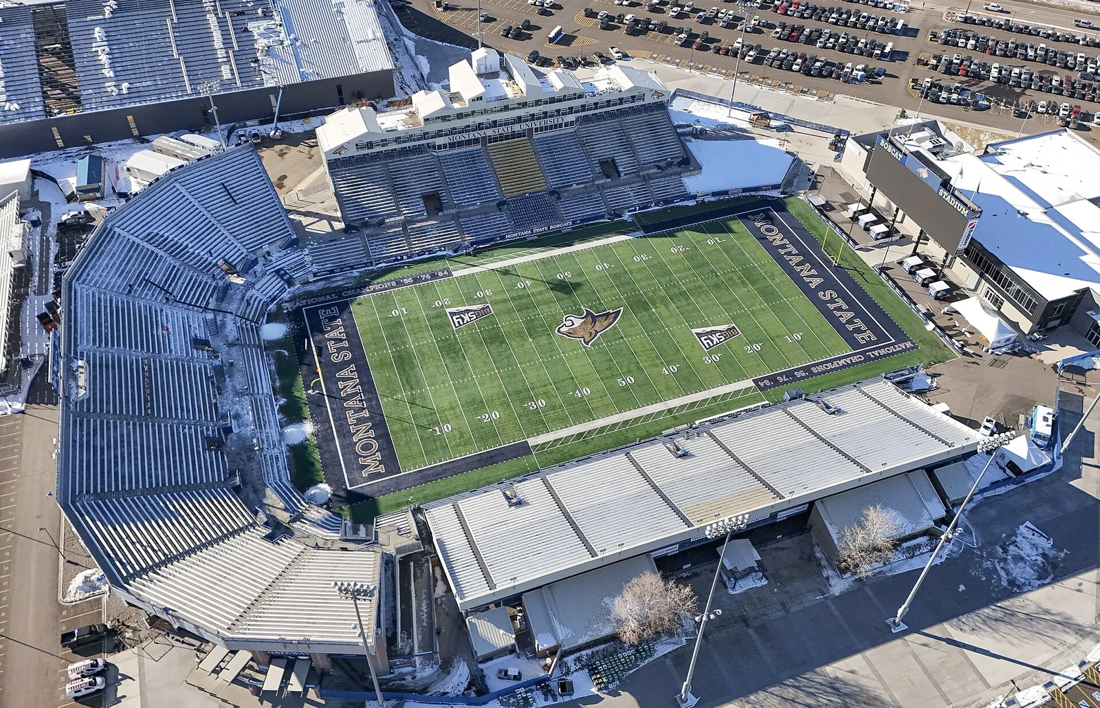 Bobcat Stadium, Montana State — Bozeman airbnb marketing