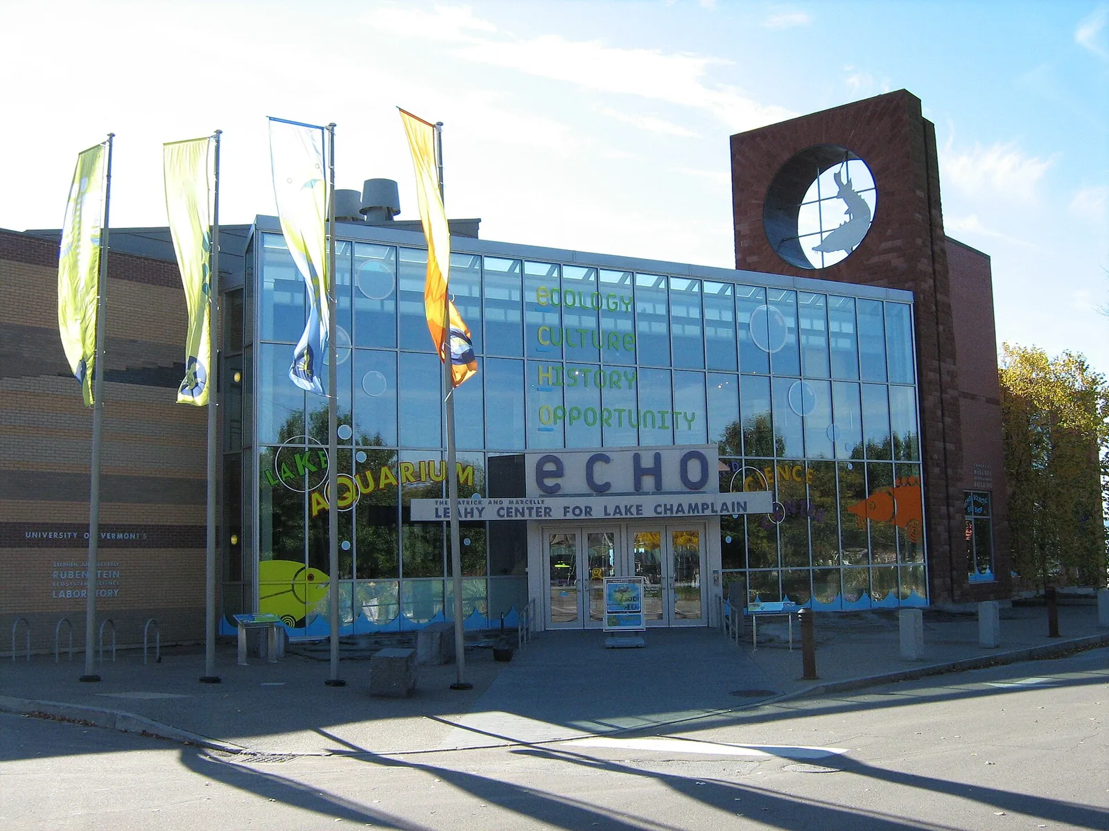 ECHOBurlington — Burlington Vermont waterfront