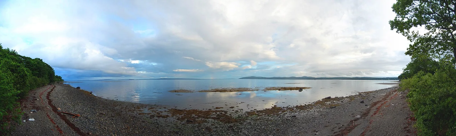Penobscot Bay panorama — Camden airbnb marketing