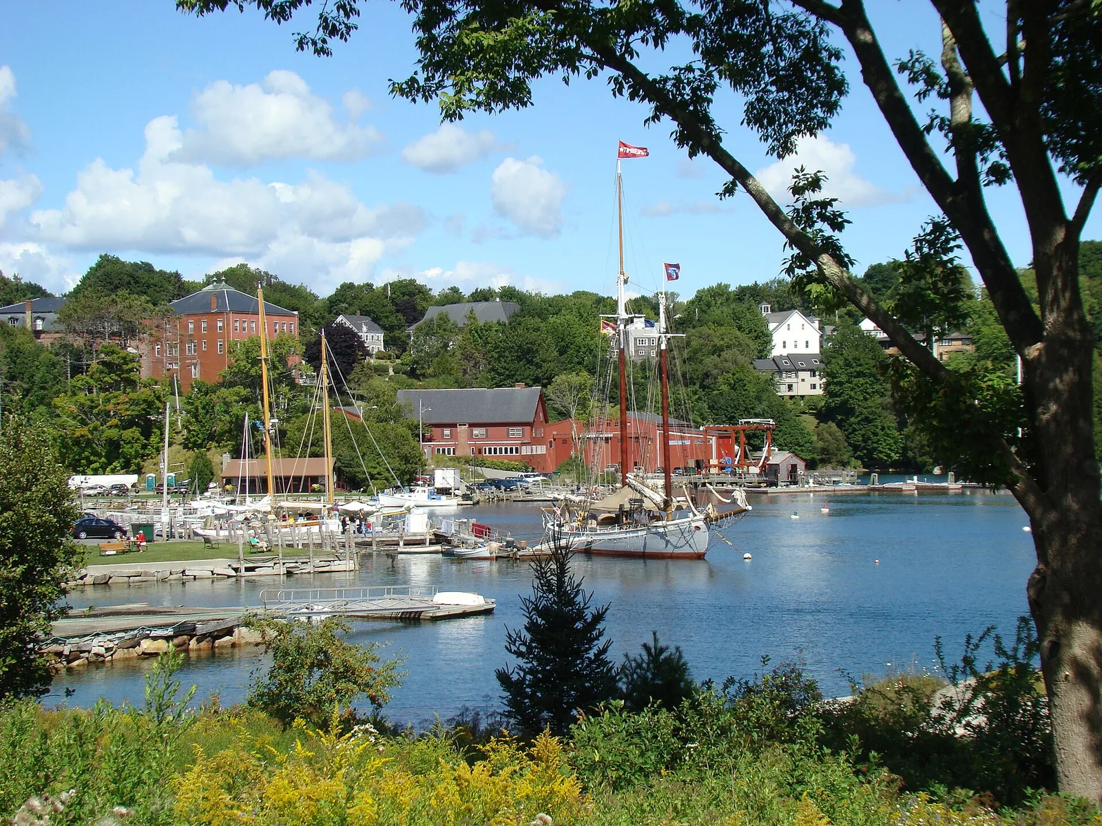 Rockport Harbor — Camden airbnb marketing