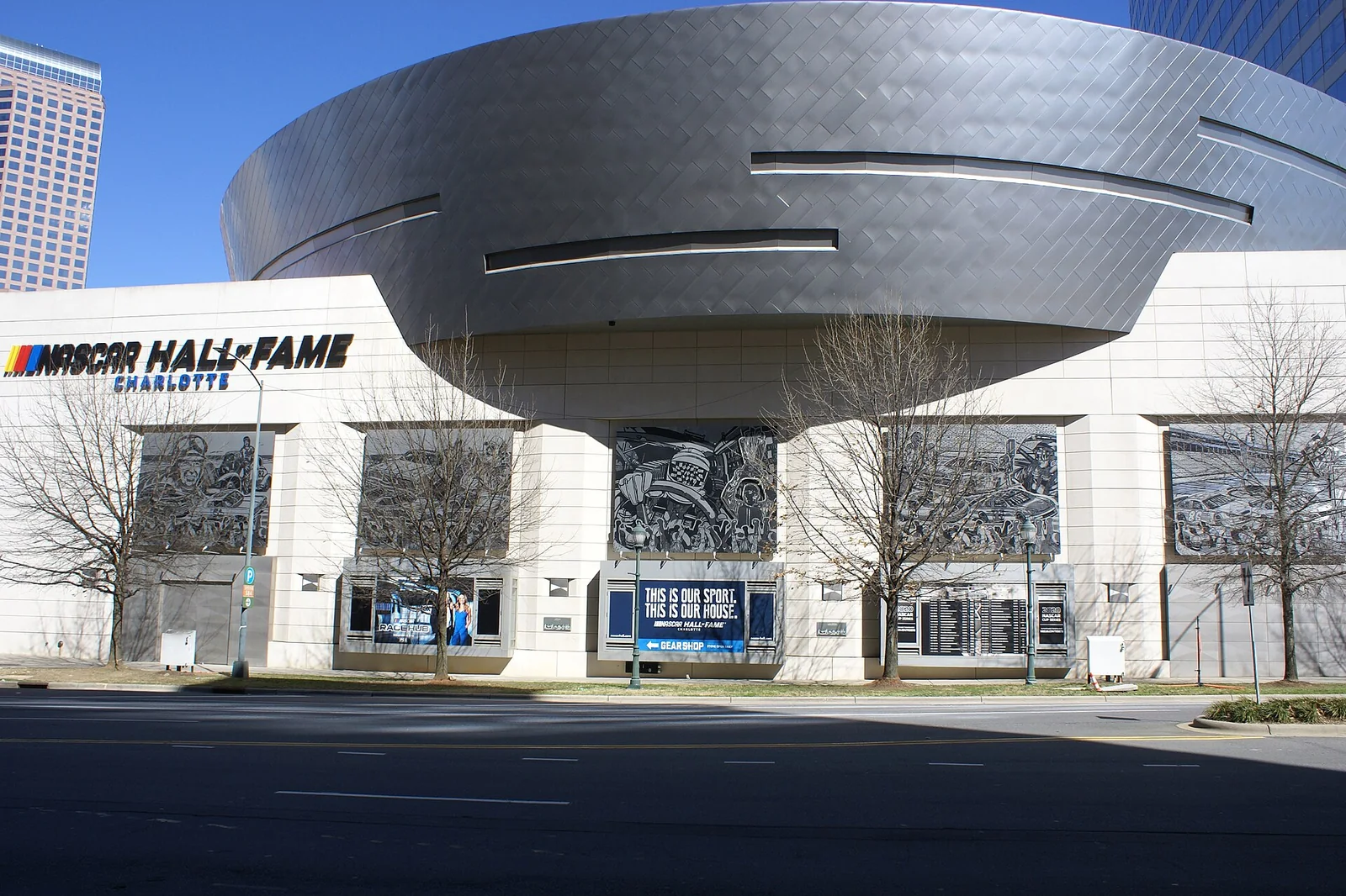 NASCAR Hall of Fame — Charlotte airbnb marketing