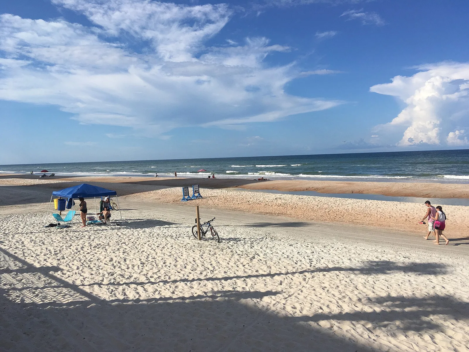 Daytona Beach looking north near Ormond Beach border — Daytona Beach airbnb marketing