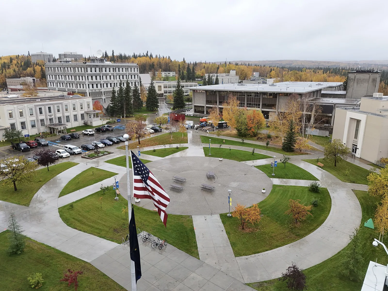 Cornerstone Plaza at the University of Alaska Fairbanks — Fairbanks airbnb marketing