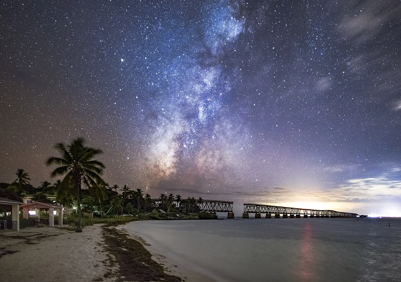 Bahia Honda State Park Milky Way — Florida Keys airbnb marketing