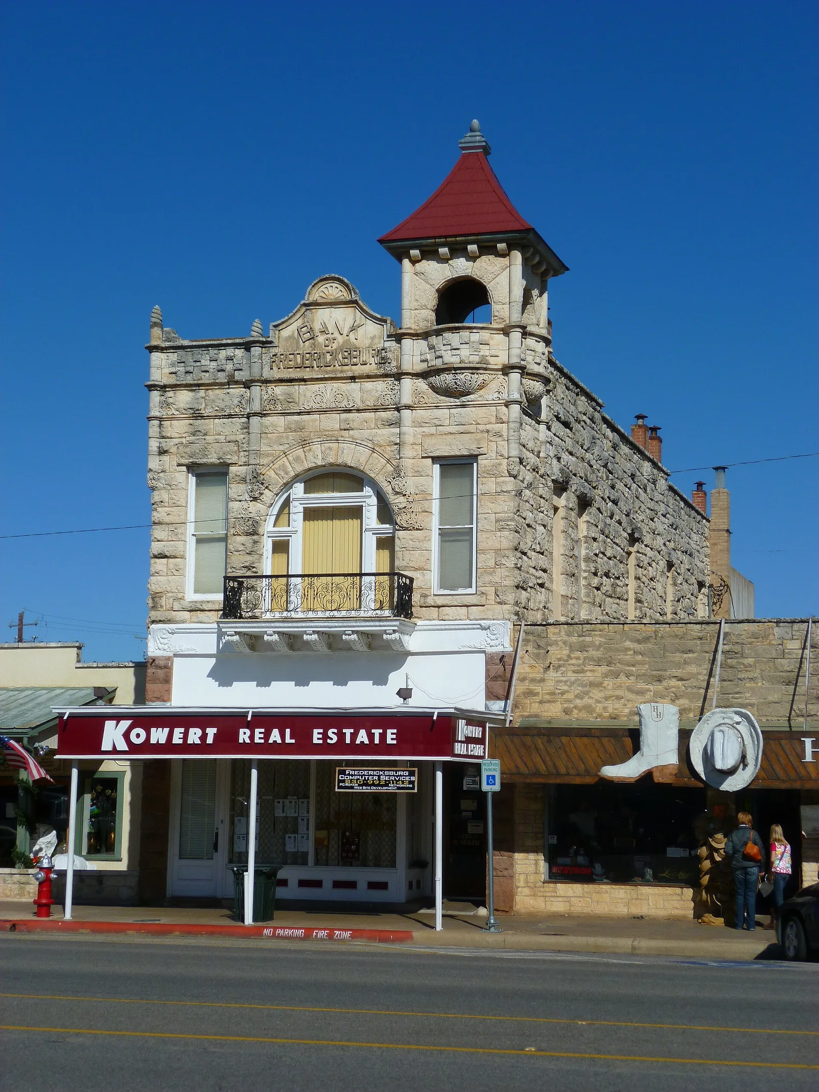 Bank of Fredericksburg — Fredericksburg airbnb marketing