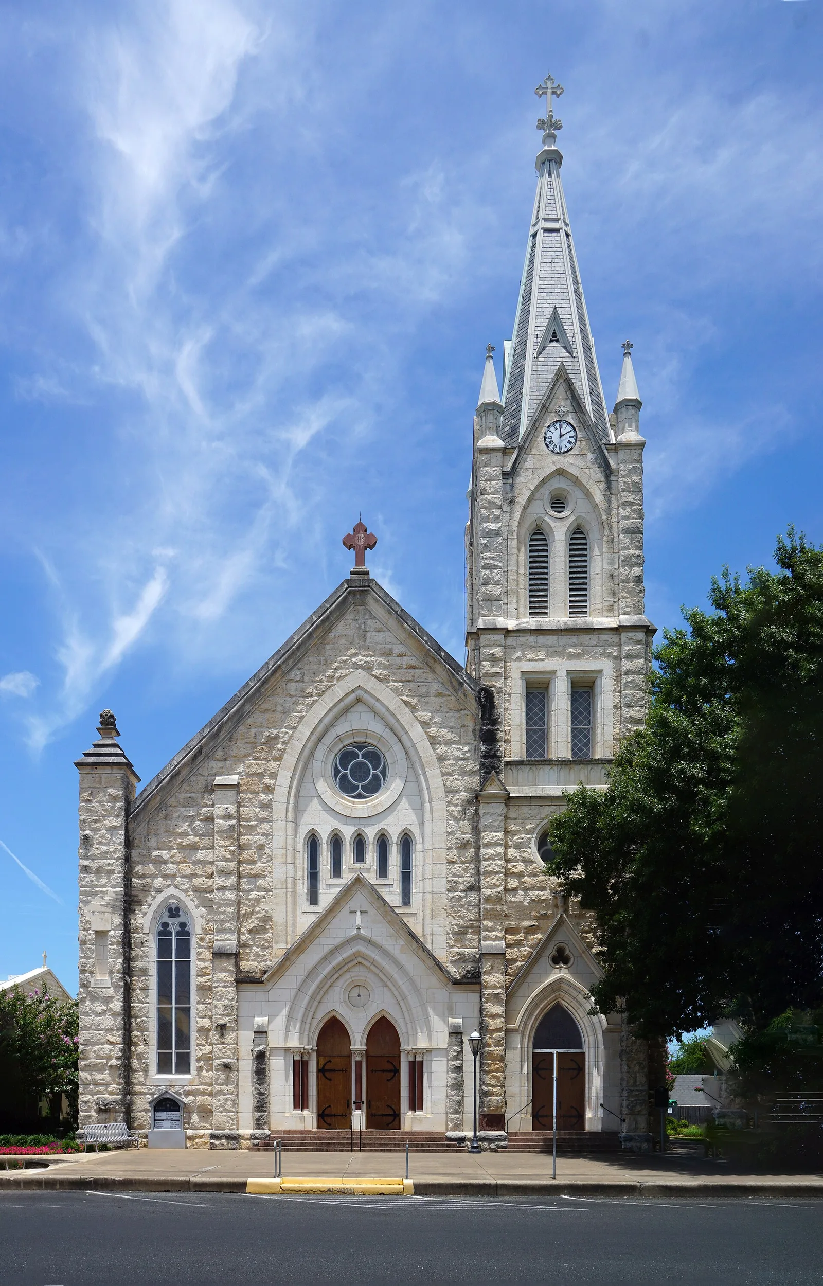 St. Mary's Catholic Church July 2017 2 — Fredericksburg airbnb marketing