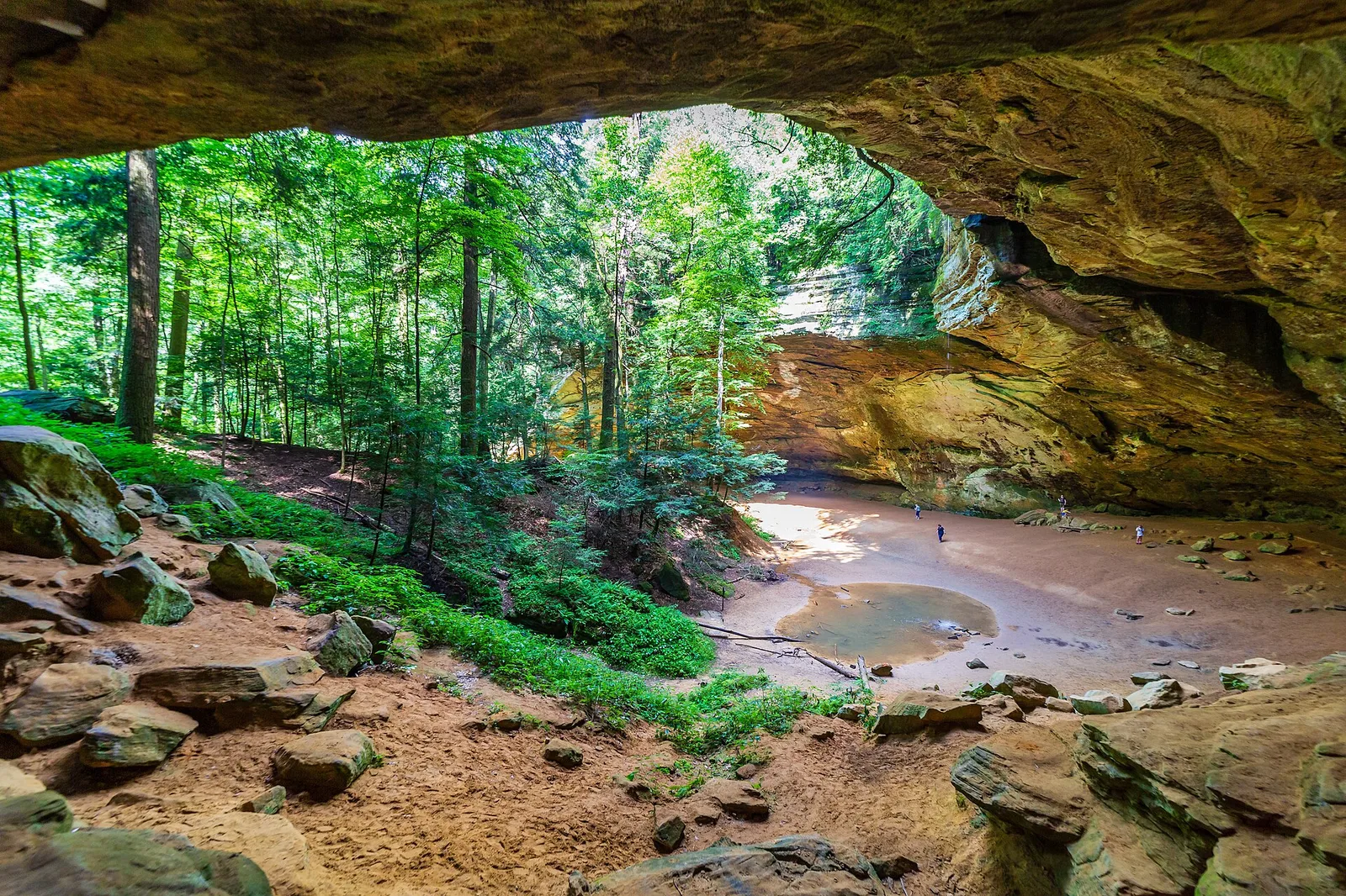 Ash Cave Hocking Hills State Park — Hocking Hills airbnb marketing
