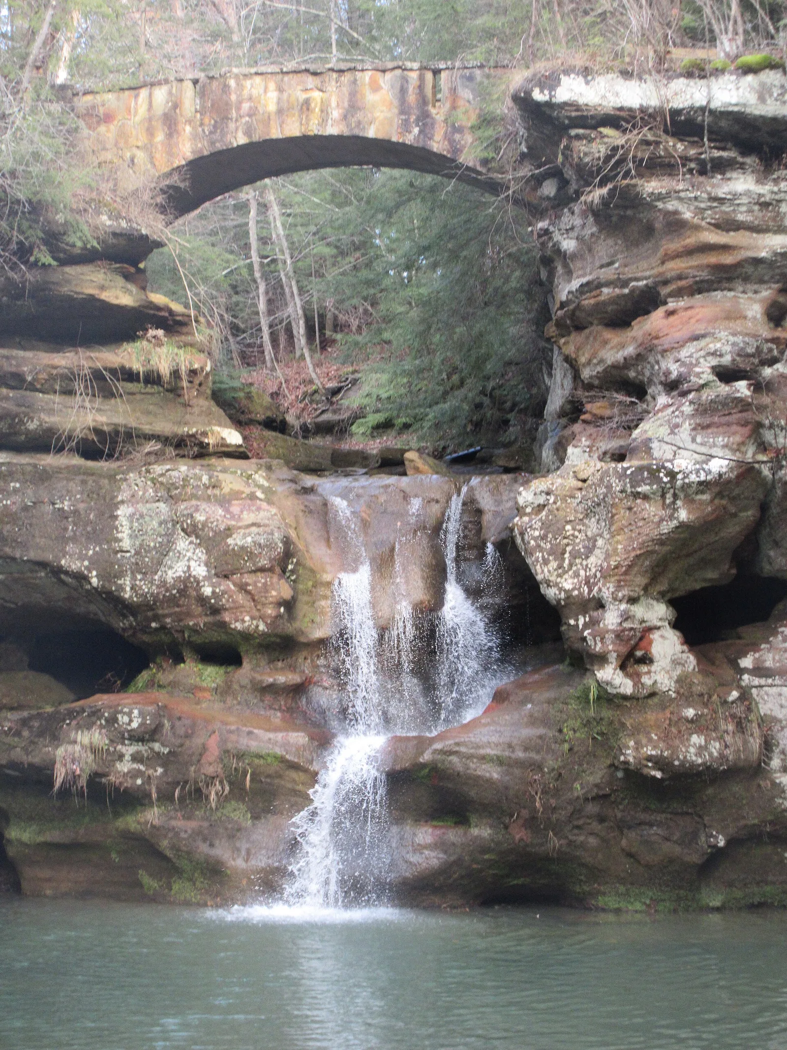 HockingHillsUpperFalls — Hocking Hills airbnb marketing