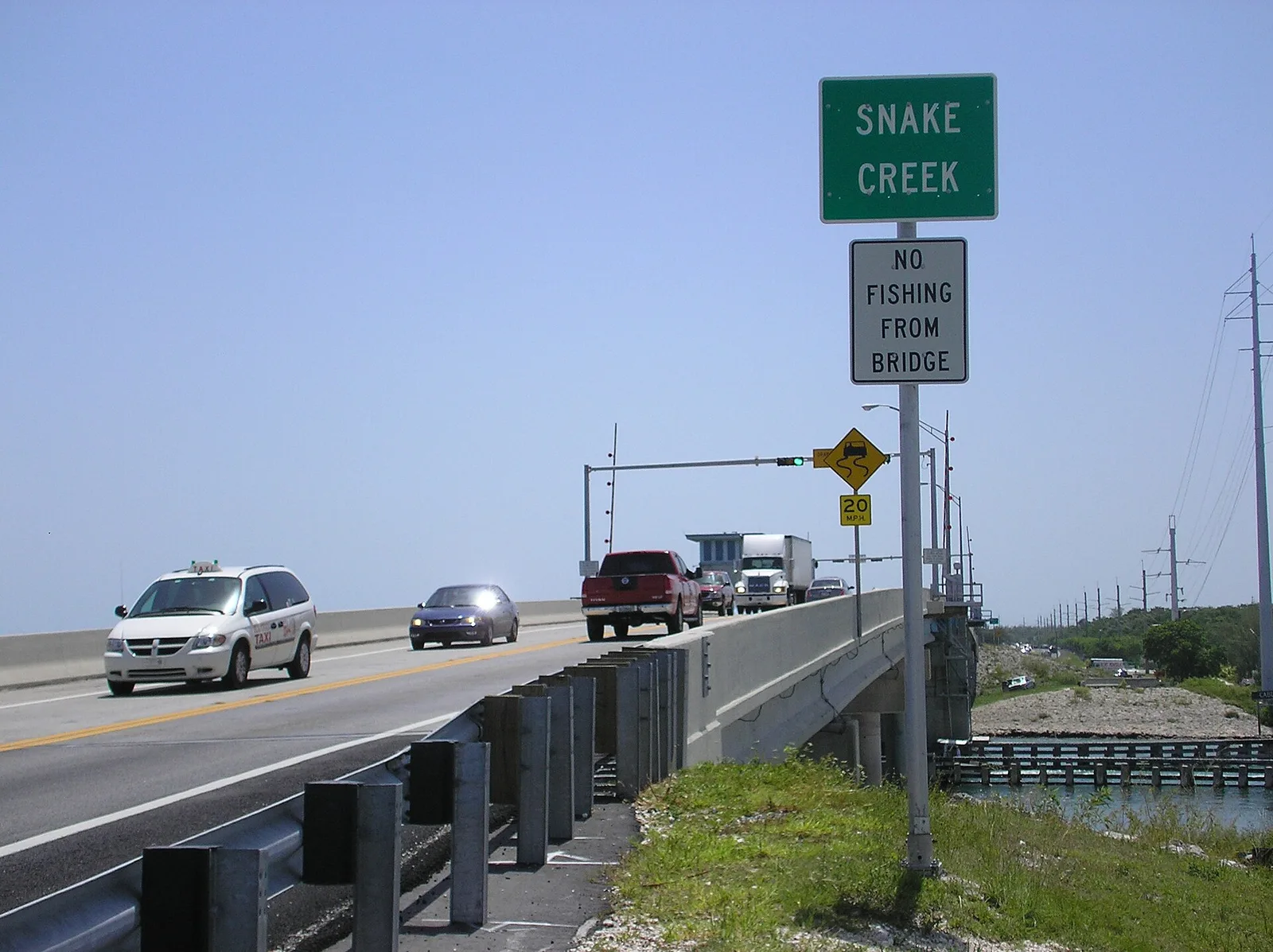 Snake Creek Florida drawbridge — Islamorada airbnb marketing