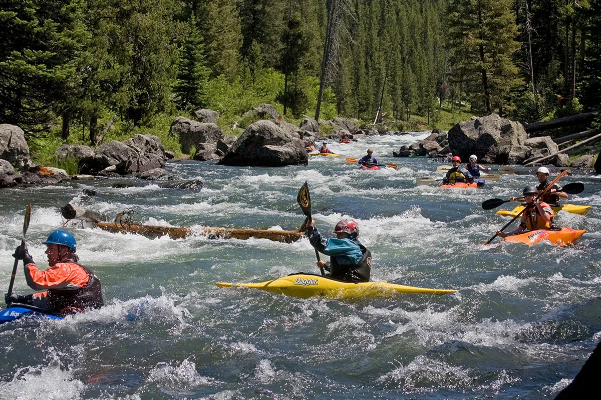 Kayakcoffeepotrapids — Island Park airbnb marketing