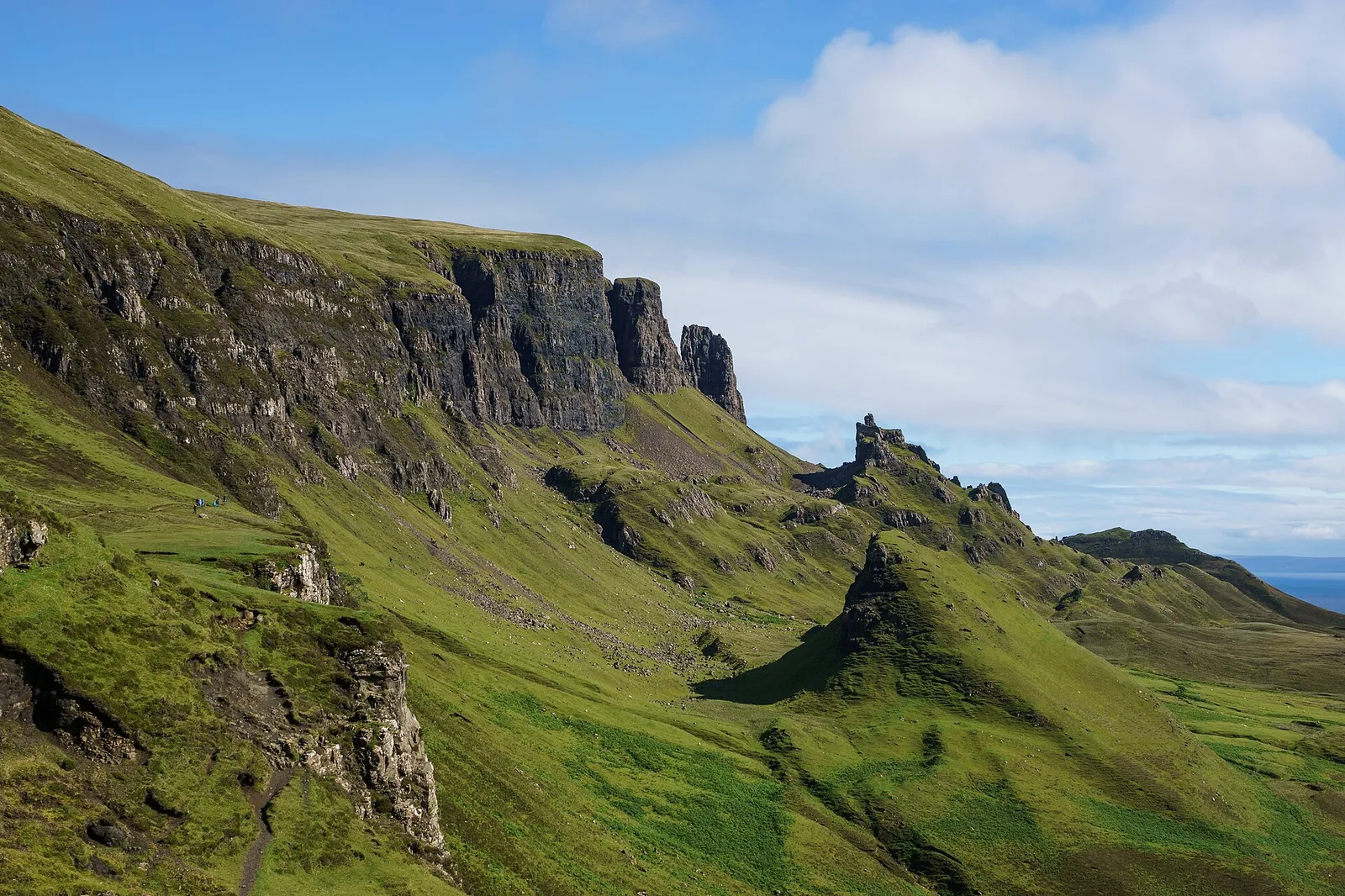 North over the Quiraing, Isle of Skye — Isle of Skye airbnb marketing