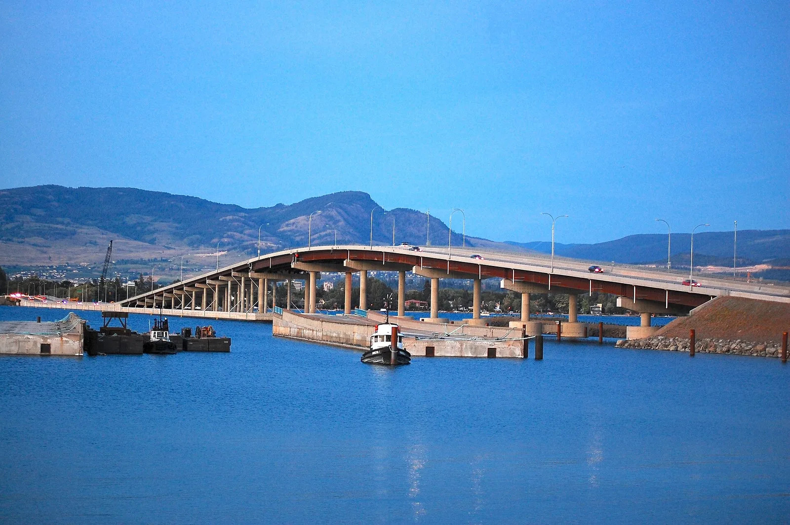 William R. Bennett Bridge — Kelowna airbnb marketing