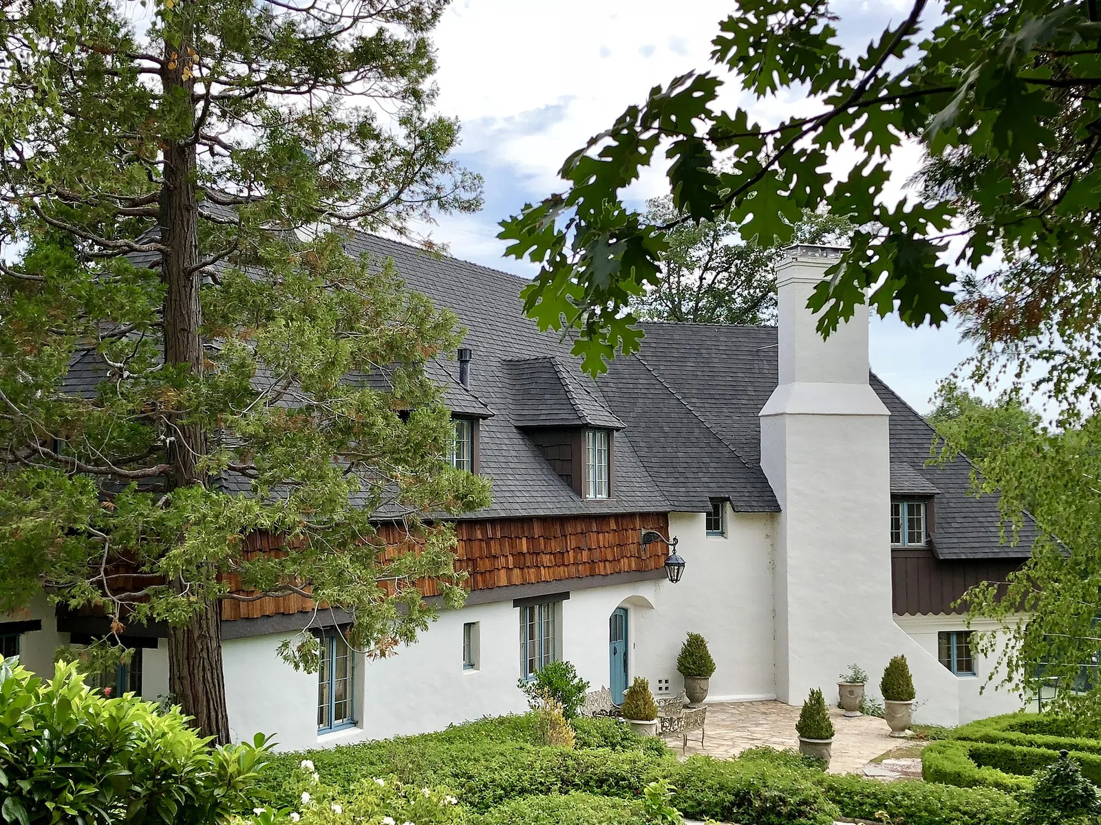 1927 National Historical Register French Normandy Lakefront Estate — Lake Arrowhead airbnb marketing