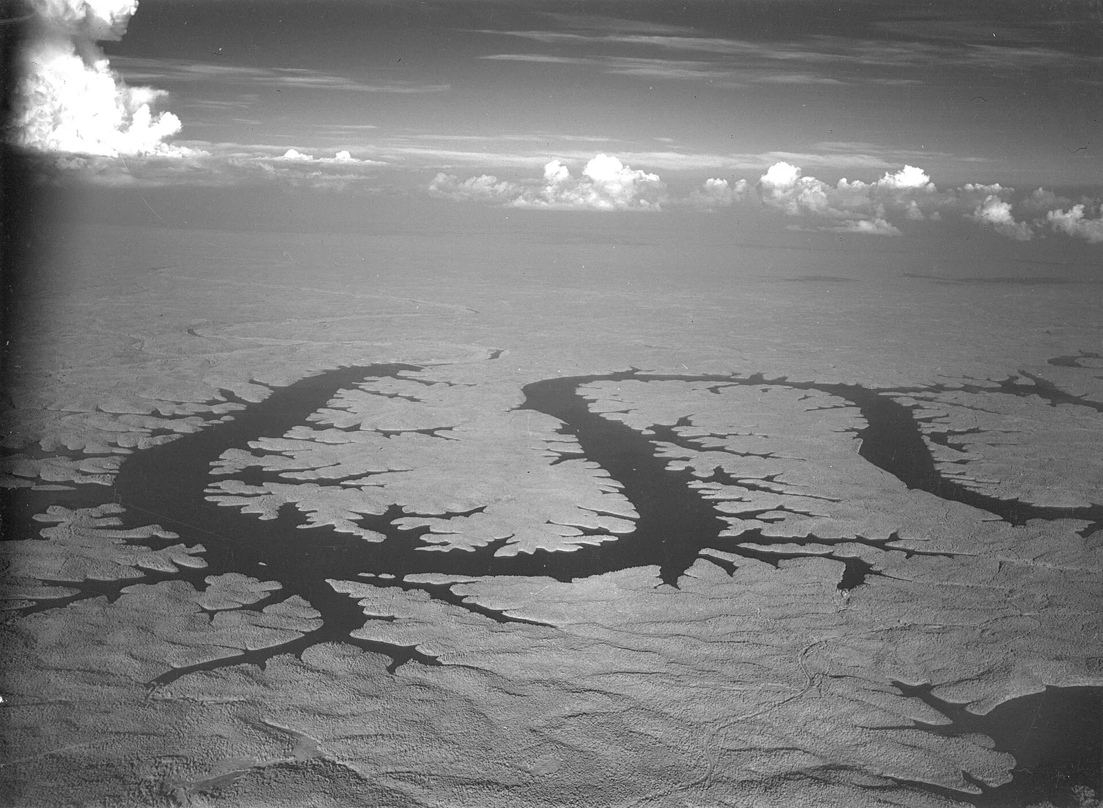 Aerial of the Lake of the Ozarks, 