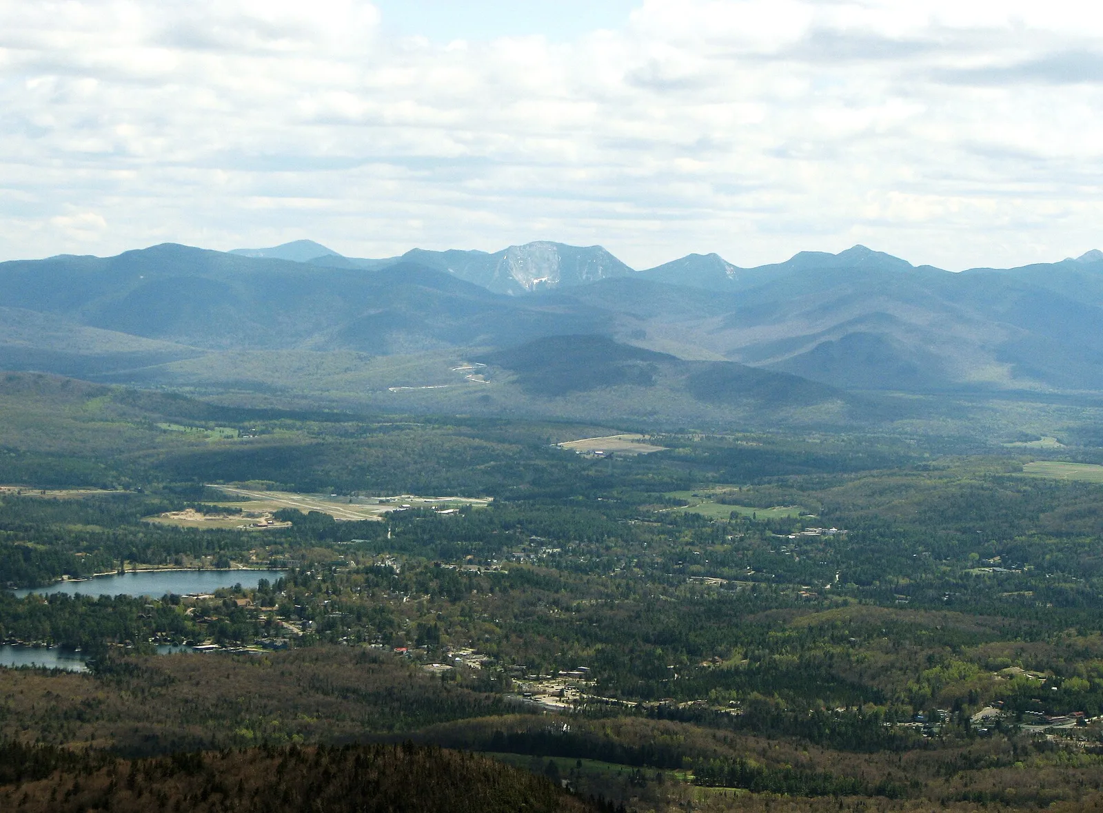 Lake Placid from McKenzie Mountain — Lake Placid airbnb marketing