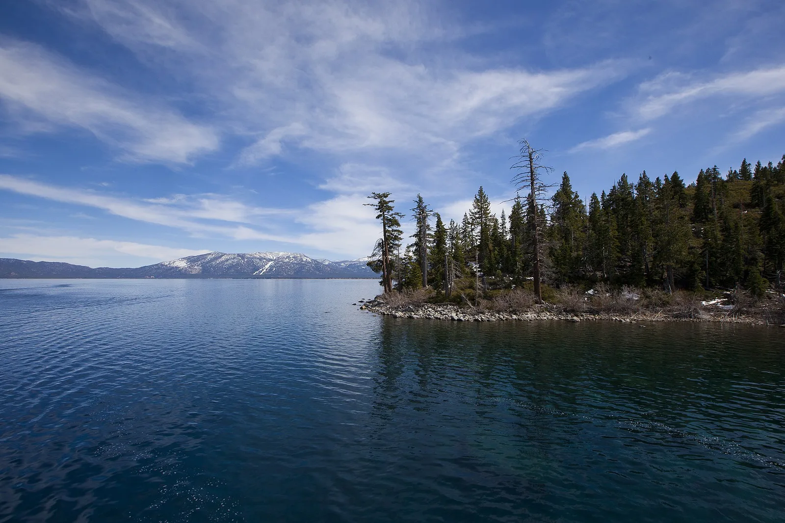Tahoe North Shore from the East Shore — Lake Tahoe airbnb marketing