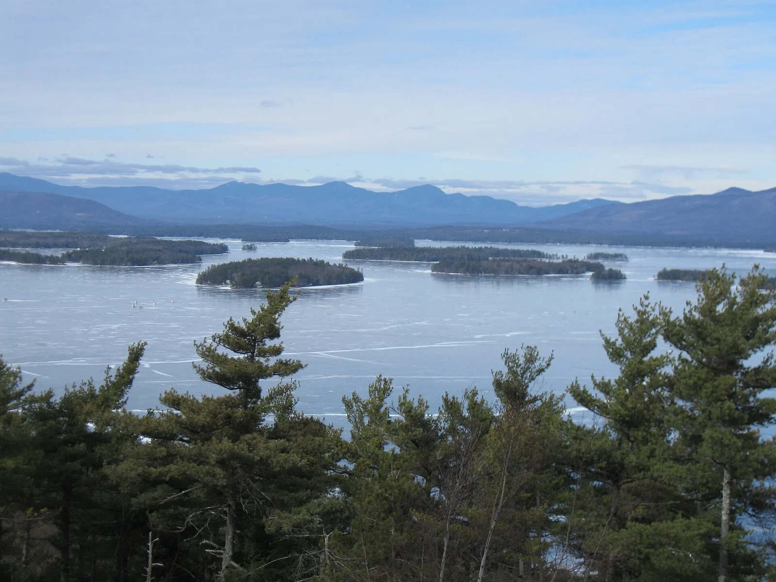 Winnipesaukee Ice — Lake Winnipesaukee airbnb marketing