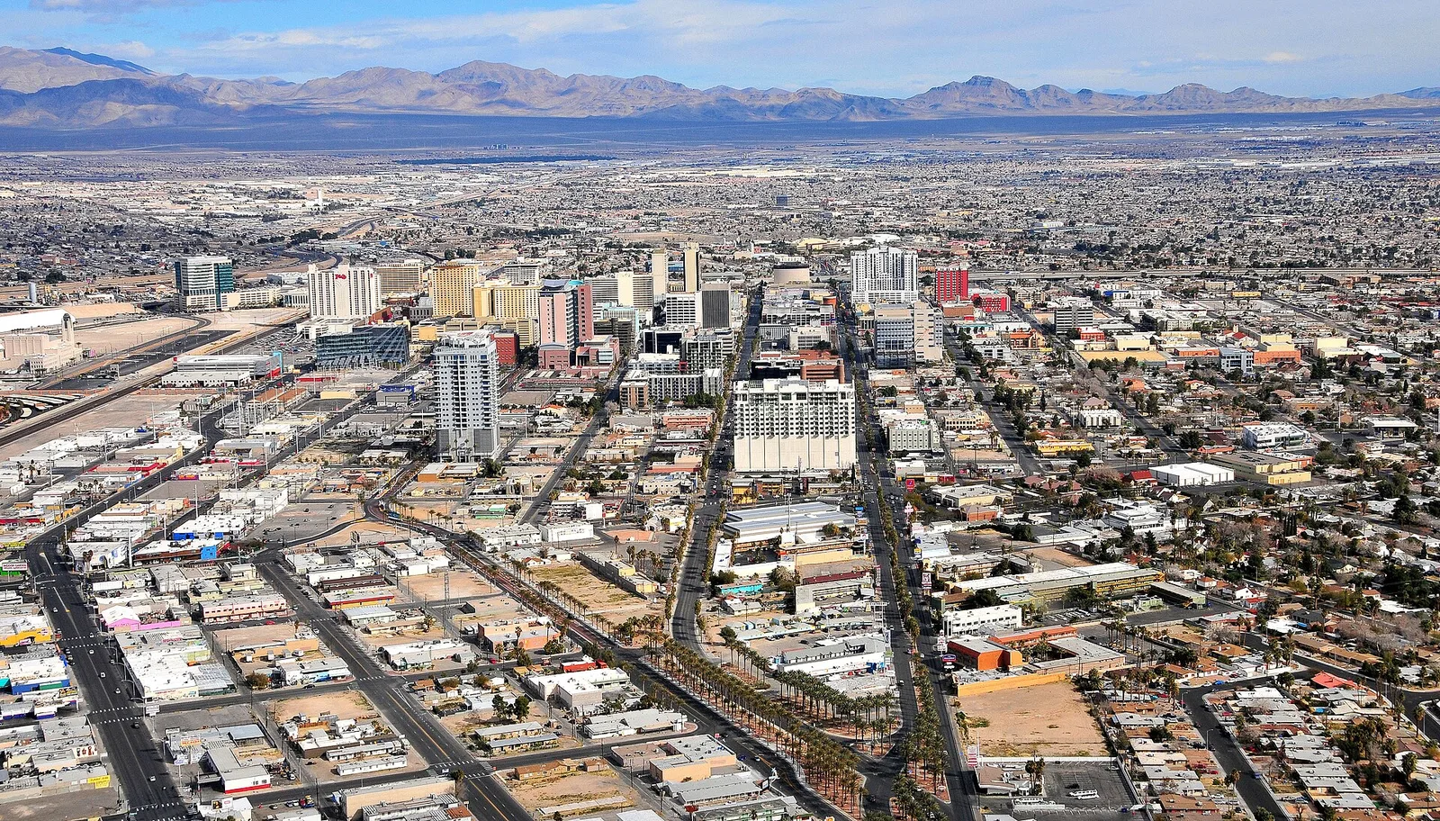Las Vegas from above — Las Vegas airbnb marketing