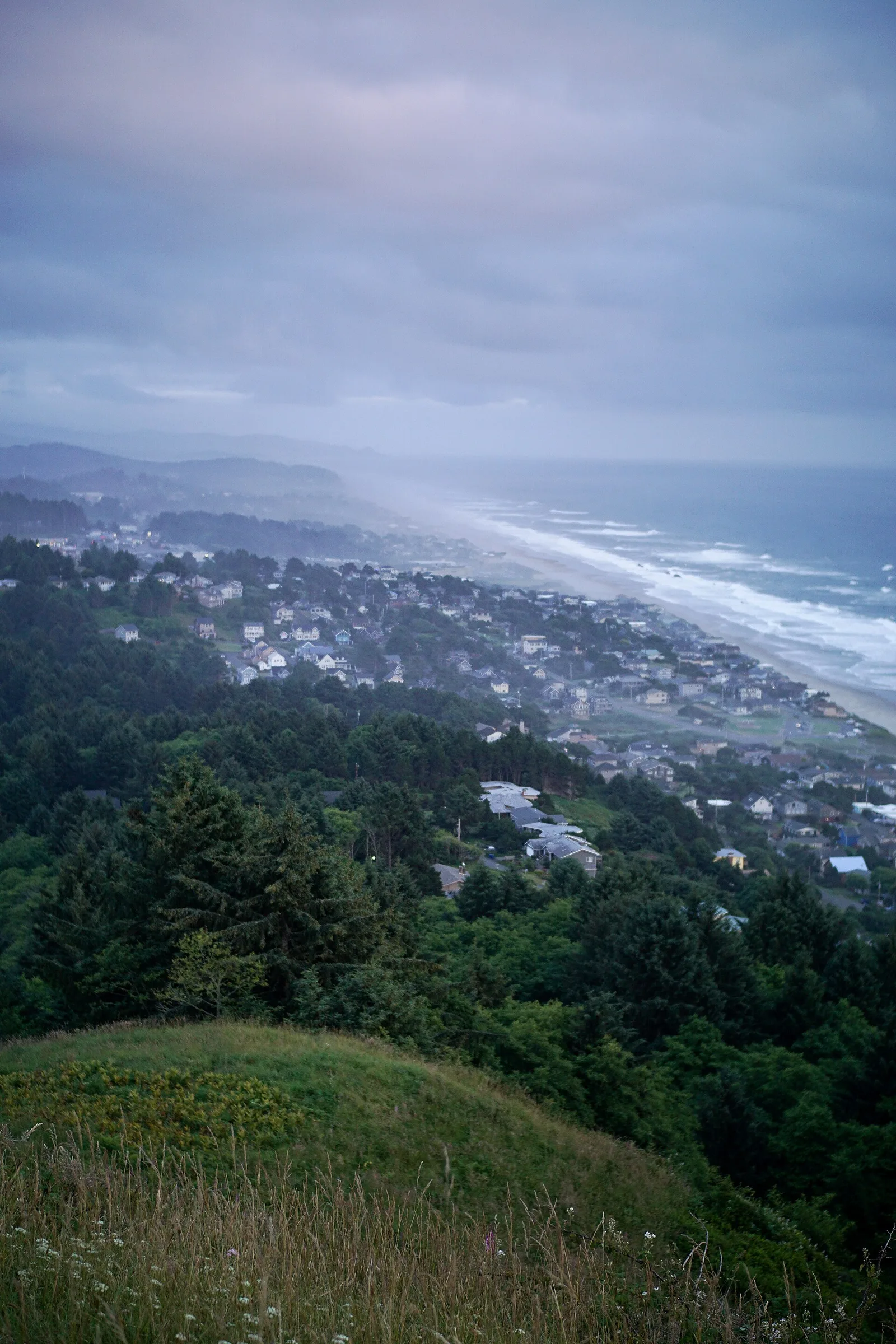 Lincoln City Skyline — Lincoln City airbnb marketing