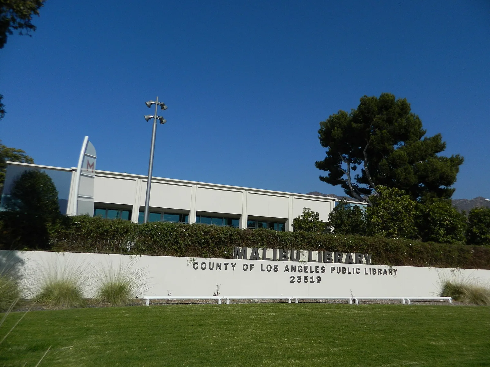 Malibu branch LA County Library — Malibu airbnb marketing