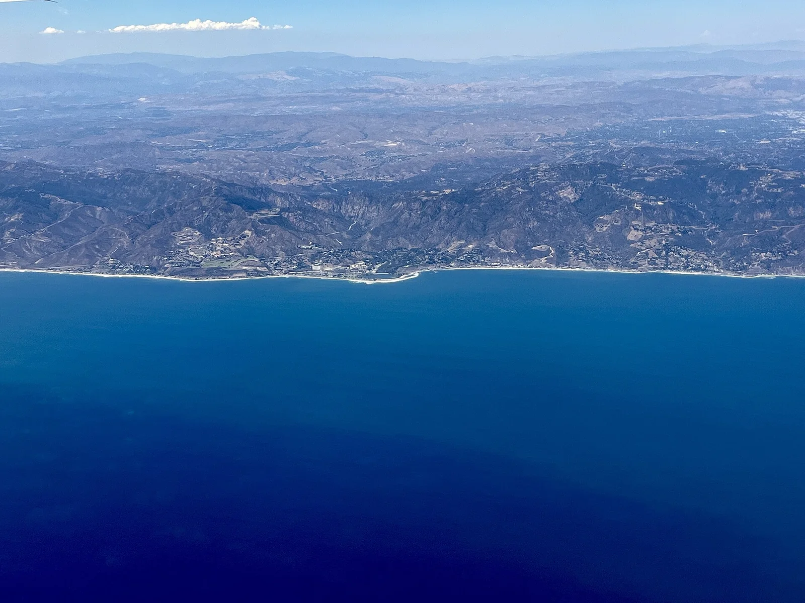Eastern Malibu from the air — Malibu airbnb marketing