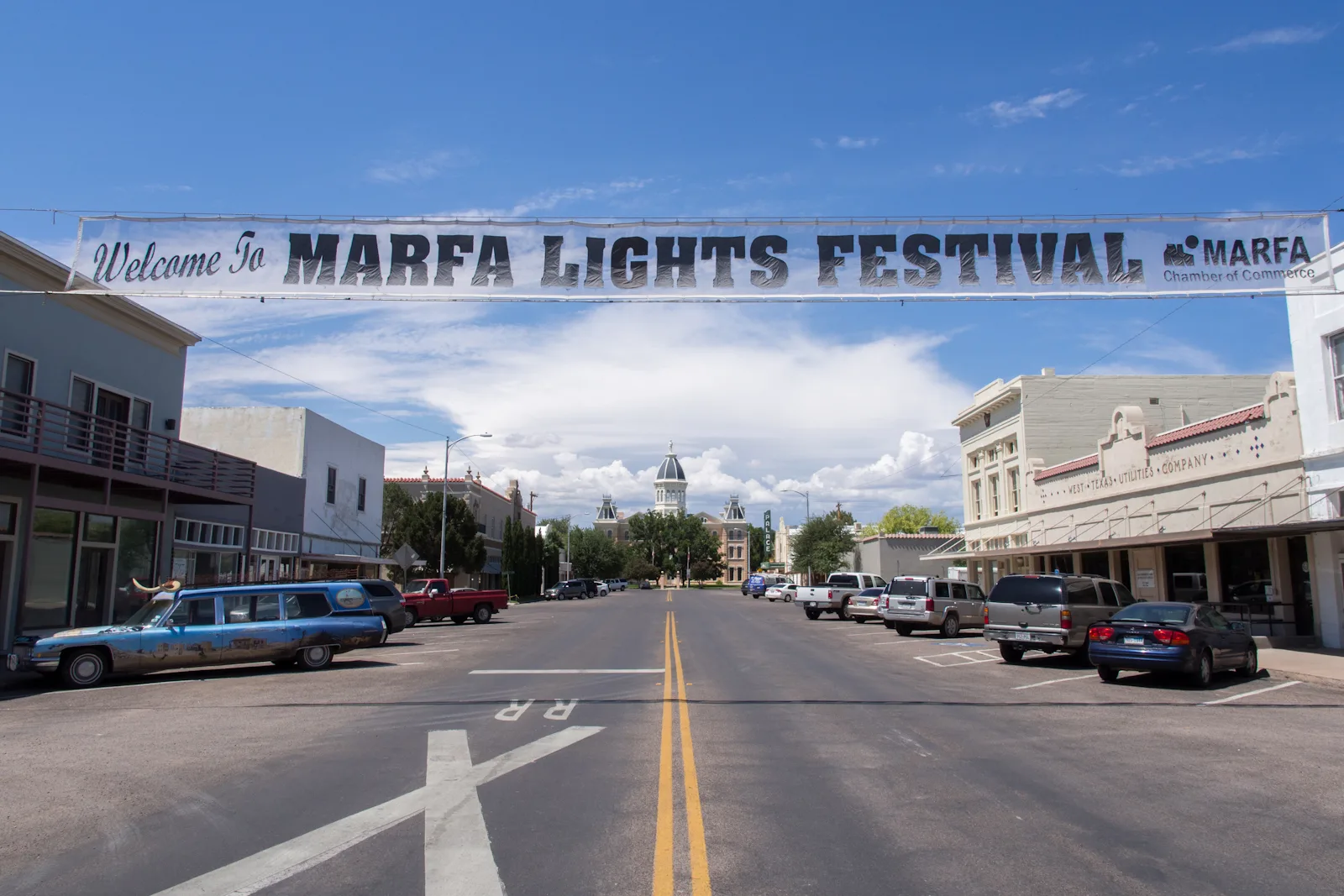 MarfaTX Downtown 15Aug2012 — Marfa airbnb marketing