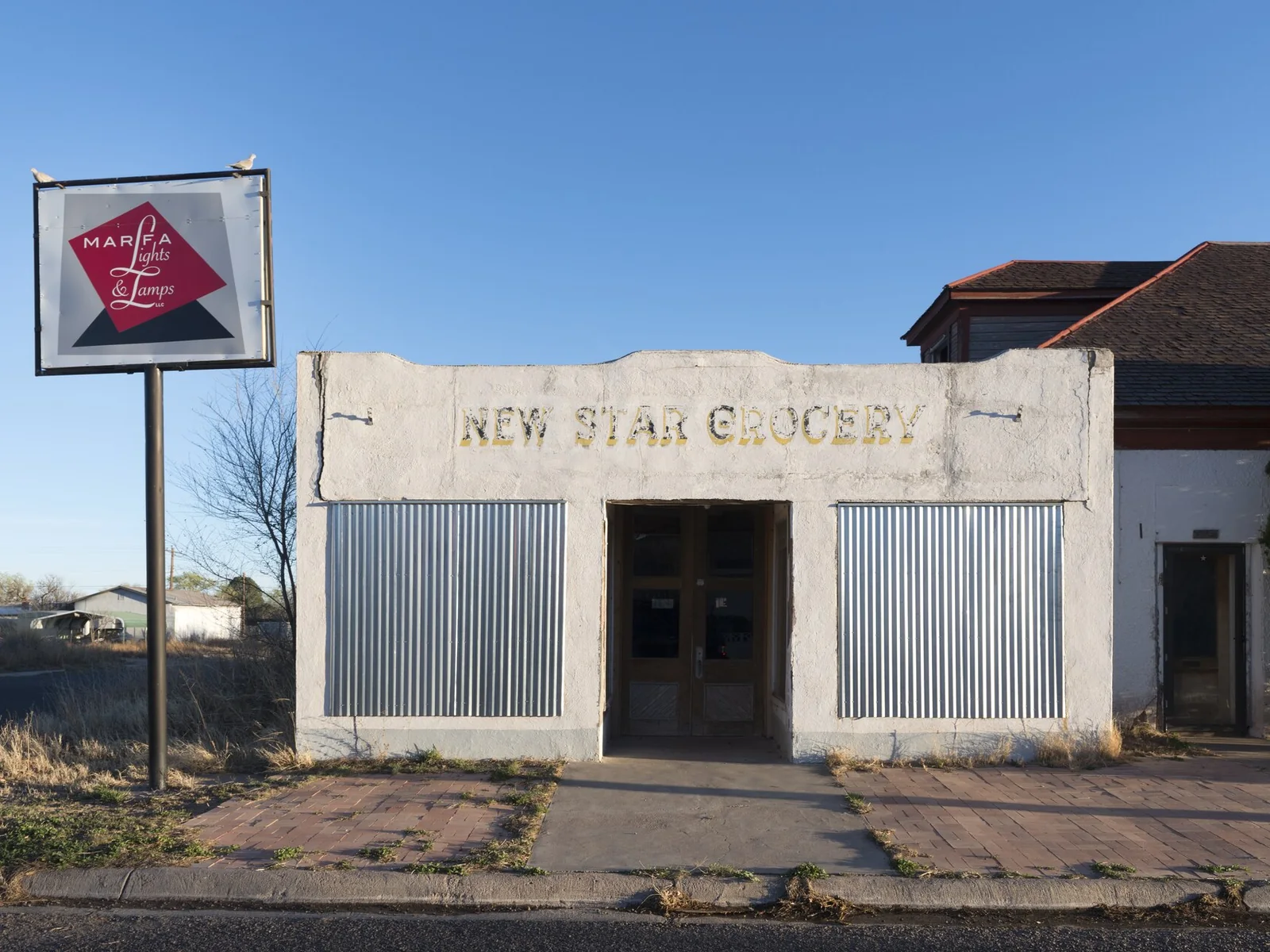 Old grocery store, Marfa — Marfa airbnb marketing
