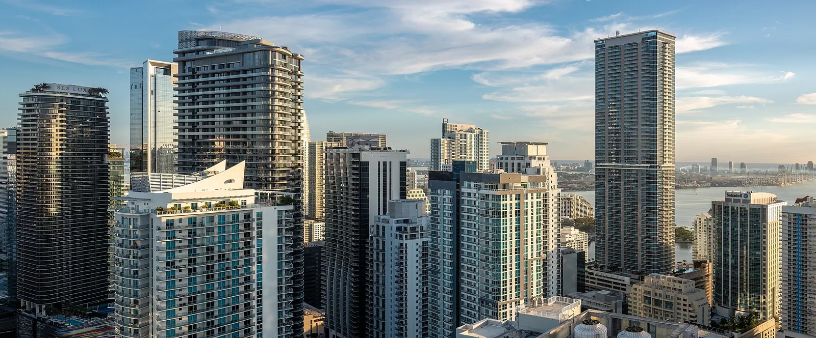 Brickell neighborhood skyline — Miami airbnb marketing