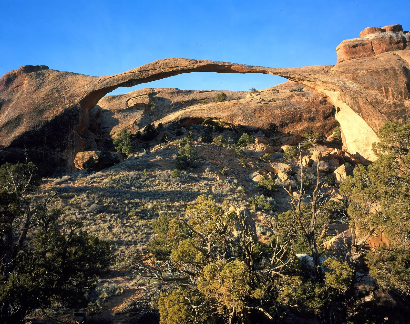Landscape Arch Utah — Moab airbnb marketing