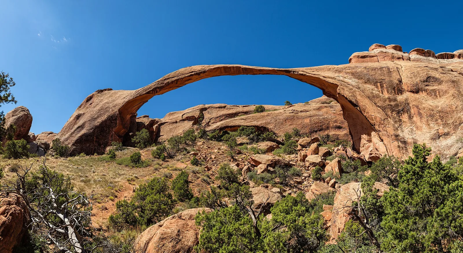 Landscape Arch Utah — Moab airbnb marketing