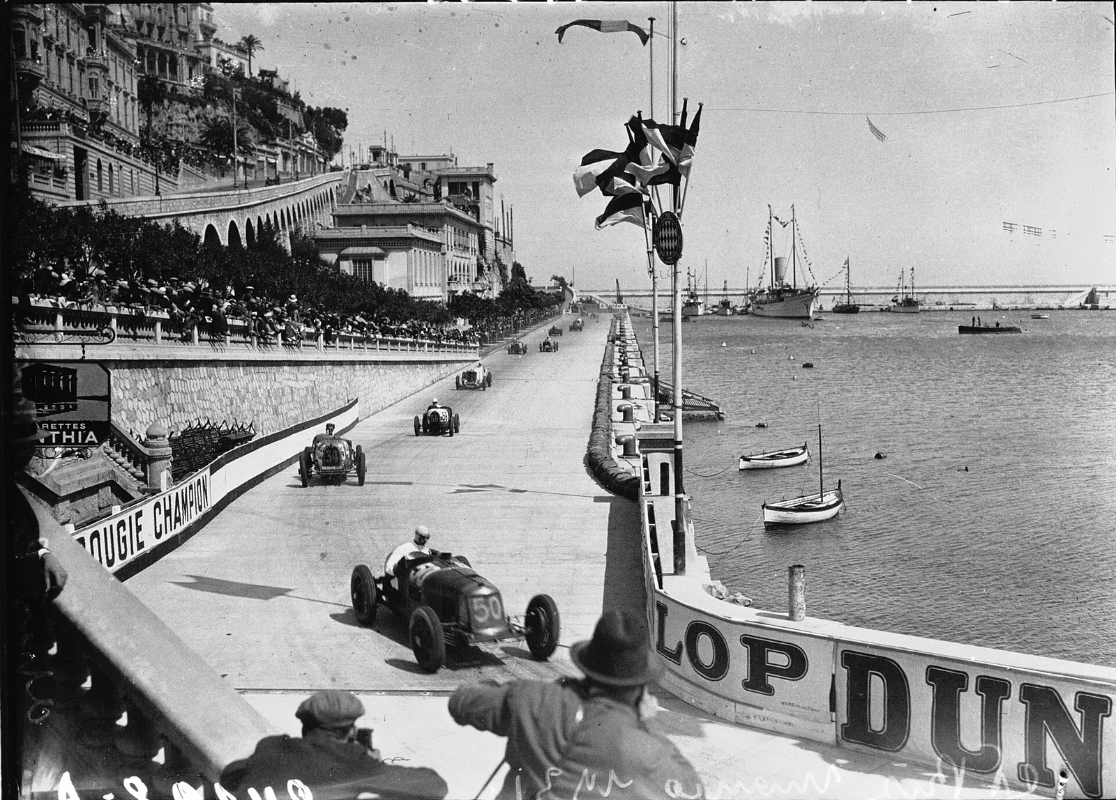 After the start of the 1931 Monaco Grand Prix — Monaco airbnb marketing