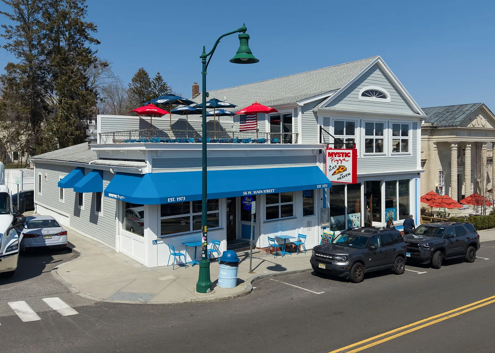 Mystic Pizza restaurant — Mystic airbnb marketing