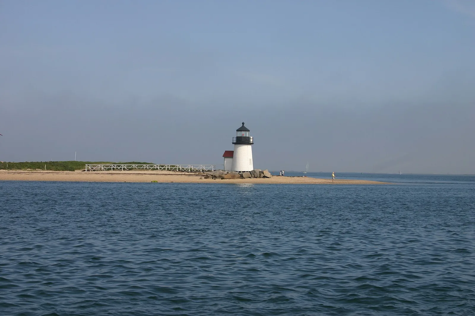 Light house at Brant point in Nantucket harbor — Nantucket airbnb marketing
