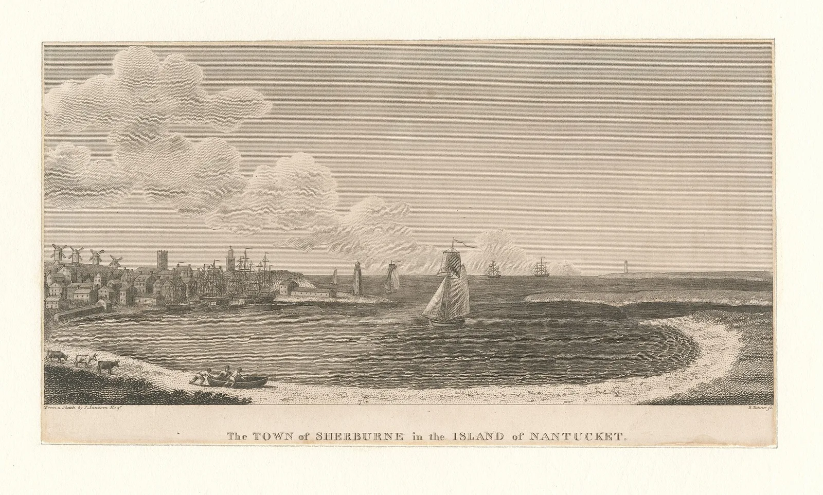 The town of Sherburne in the island of Nantucket — Nantucket airbnb marketing