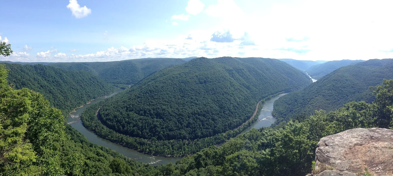 Grandview Overlook, New River — New River Gorge airbnb marketing