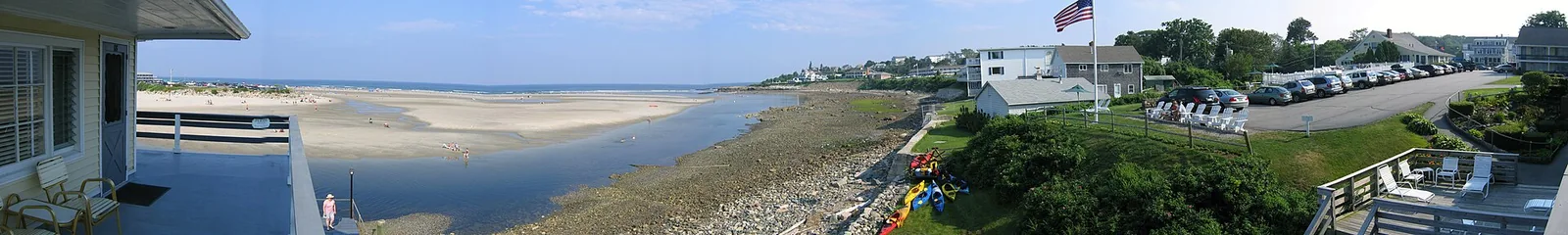 Ogunquit River Low Tide — Ogunquit Maine Marginal Way